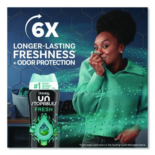 Image of DownyÂ® Unstoppables In-Wash Scent Booster Beads, Fresh Scent, 30.1 oz Canister