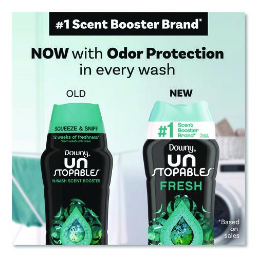 Image of DownyÂ® Unstoppables In-Wash Scent Booster Beads, Fresh Scent, 30.1 oz Canister