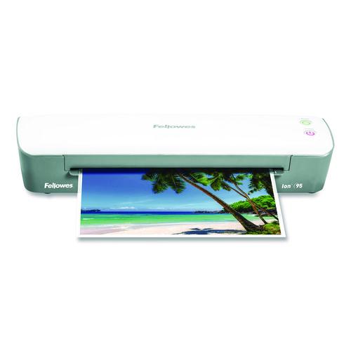 Image of Fellowes® Ion 95 Thermal Laminator, Two Rollers, 9.5" Max Document Width, 5 mil Max Document Thickness