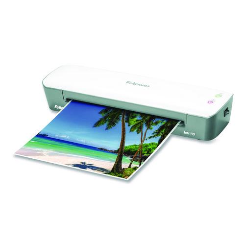 Image of Fellowes® Ion 95 Thermal Laminator, Two Rollers, 9.5" Max Document Width, 5 mil Max Document Thickness