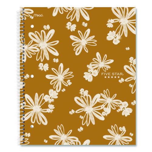 Image of Five StarÂ® Soft Pedals Spiral Notebook, 1-Subject, Medium/College Rule, Assorted Cover Colors, (80) 11 x 8.5 Sheets, 2/Pack