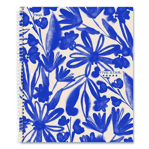 Image of Five StarÂ® Soft Pedals Spiral Notebook, 1-Subject, Medium/College Rule, Assorted Cover Colors, (80) 11 x 8.5 Sheets, 2/Pack