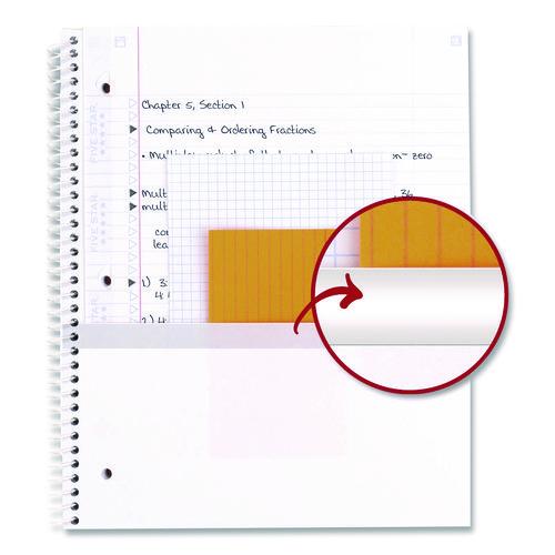 Image of Five StarÂ® Soft Pedals Spiral Notebook, 1-Subject, Medium/College Rule, Assorted Cover Colors, (80) 11 x 8.5 Sheets, 2/Pack