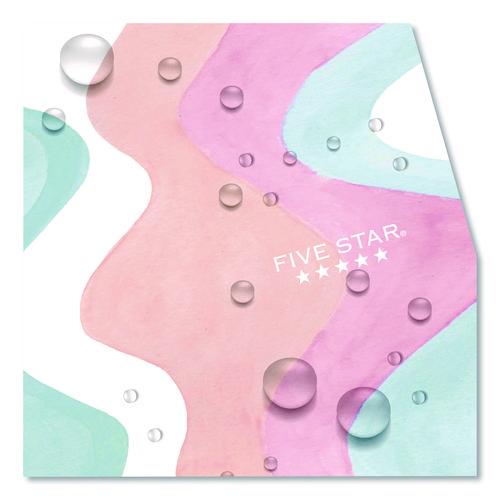 Image of Five Star® 930060 Brushy Moves Spiral Notebook, 1-Subject, Medium/College Rule, Assorted Cover Colors, (80) 11 x 8.5 Sheets, 2/Pack