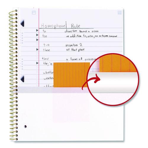 Image of Five Star® 930060 Brushy Moves Spiral Notebook, 1-Subject, Medium/College Rule, Assorted Cover Colors, (80) 11 x 8.5 Sheets, 2/Pack