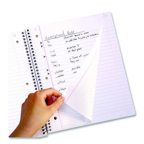 Image of Five Star® 930060 Brushy Moves Spiral Notebook, 1-Subject, Medium/College Rule, Assorted Cover Colors, (80) 11 x 8.5 Sheets, 2/Pack