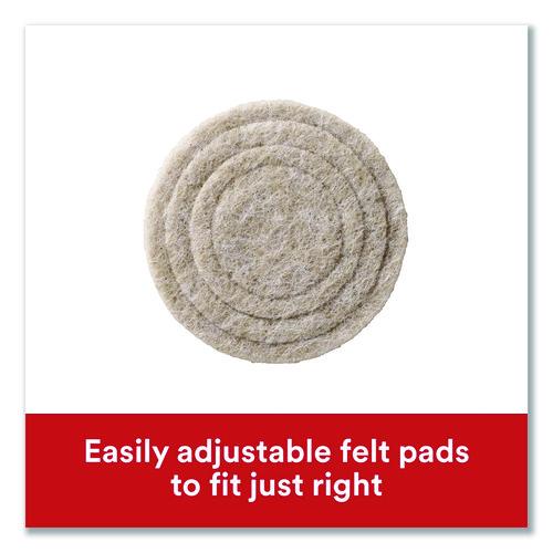 Image of Scotch SP884-NA Custom Fit Felt Pads, 1.5" dia, Beige, 30/Pack