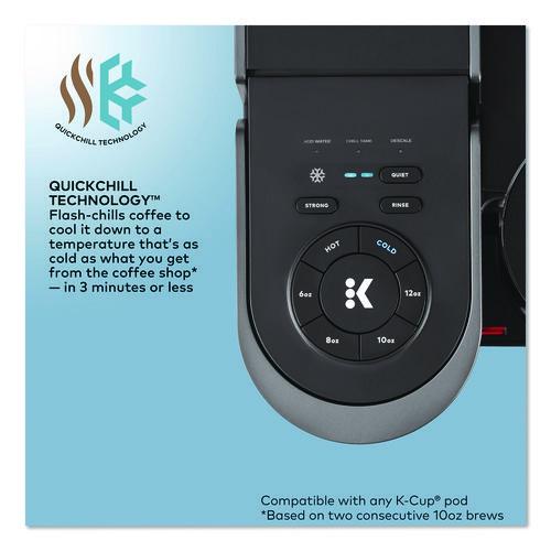 Image of Keurig® 5000380296 K-Brew + Chill Single Serve Coffee Maker, Black