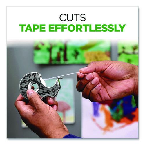 Image of Scotch® 123R Stainless Steel Refillable Tape Dispenser with 2 Rolls 0.75" x 550" Tape