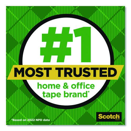 Image of Scotch® 123R Stainless Steel Refillable Tape Dispenser with 2 Rolls 0.75" x 550" Tape