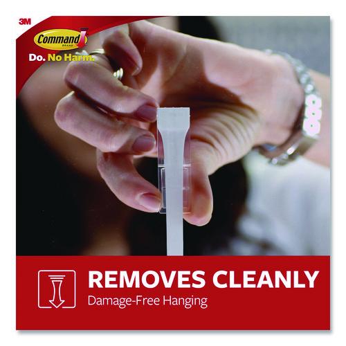 Image of Command 17003-CLUB Large Utility Hooks, Plastic, White, Supports 5 lb, 12/Pack