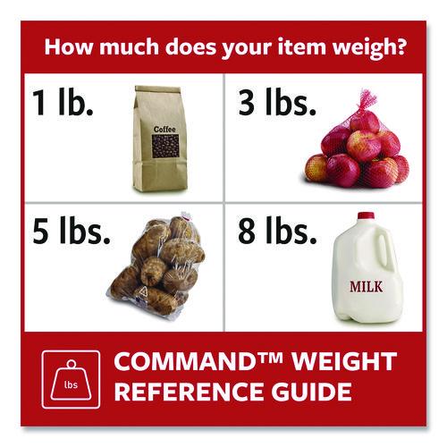 Image of Command 17003-CLUB Large Utility Hooks, Plastic, White, Supports 5 lb, 12/Pack