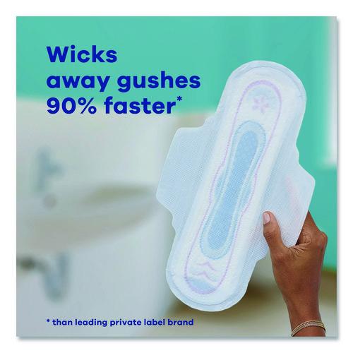 Image of AlwaysÂ® Ultra Thin Pads with Wings, Size 1, Regular Absorbency, 22 Pads/Pack, 12 Packs/Carton