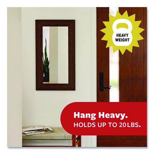 Image of Command 17217-16NA Damage-Free Hanging Picture Hanging Strip Pairs, Holds up to 5 lb, White, 16/Pack