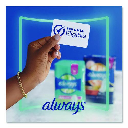 Image of AlwaysÂ® Ultra Thin Pads with Wings, Size 1, Regular Absorbency, 22 Pads/Pack, 12 Packs/Carton
