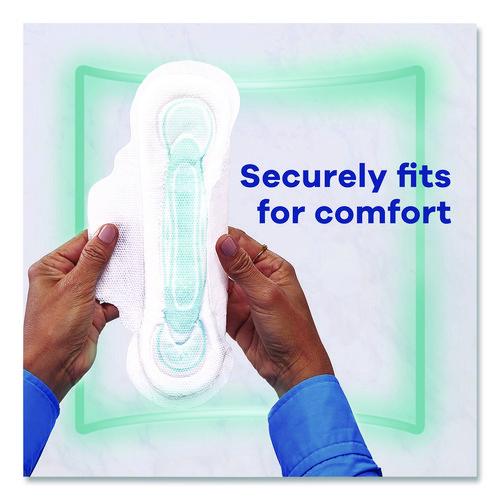 Image of Always® 03368 Maxi Long Super Daytime Pad with Wings, Size 2, Super Absorbency, 18/Pack, 8 Packs/Carton