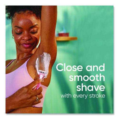Image of Gillette® 64906 Venus Sensitive Sensible Razors, 3 Blades, 36/Carton