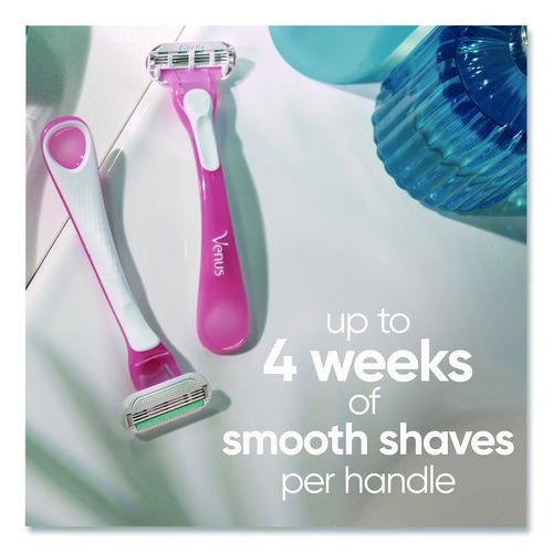 Image of Gillette® 64906 Venus Sensitive Sensible Razors, 3 Blades, 36/Carton