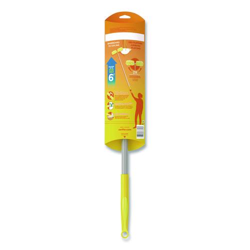 Image of Swiffer® 77326 Heavy Duty Dusters with Super Extender Handle, 6 ft Handle, 1 Handle/4 Dusters
