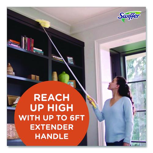 Image of Swiffer® 77326 Heavy Duty Dusters with Super Extender Handle, 6 ft Handle, 1 Handle/4 Dusters