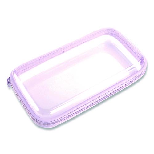 Image of Pep Rally 61749 Pencil Pouch, 9.25 x 5.12 x 2.17, Clear/Randomly Assorted Color