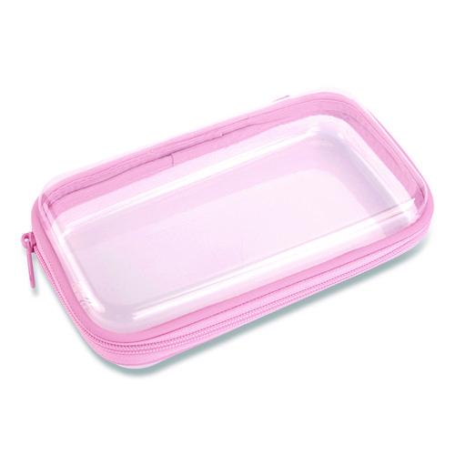 Image of Pep Rally 61749 Pencil Pouch, 9.25 x 5.12 x 2.17, Clear/Randomly Assorted Color