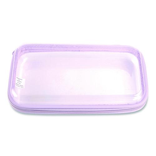 Image of Pep Rally 61749 Pencil Pouch, 9.25 x 5.12 x 2.17, Clear/Randomly Assorted Color