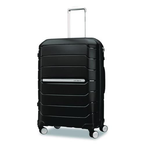 Image of Samsonite® 78256-1041 Freeform Hard Side Carry-On Suitcase, Four-Wheeled Spinner, 19.6 x 13.4 x 27.95, Black