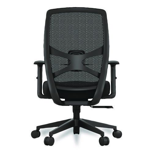 Image of Tempur-Pedic® by Raynor TP-PROTASK-BLK ProTask Executive Task Chair, Supports Up to 275 lb, 19.06" to 22.44" Seat Height, Black Seat/Back, Black Base