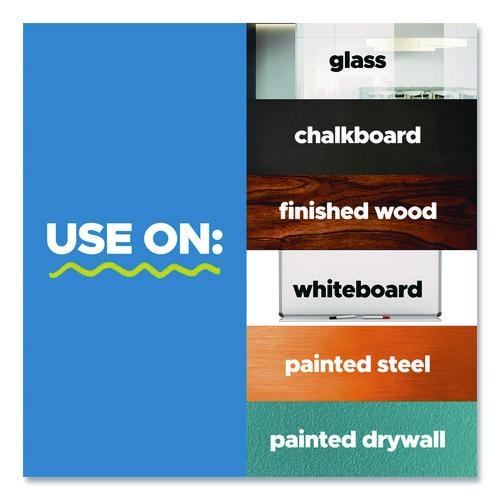 Image of Post-it® FWS-SHEETS-2PK Easy-Erase Whiteboard Sheets, Plastic Surface, 9.1 x 9.1, White, 2/Pack