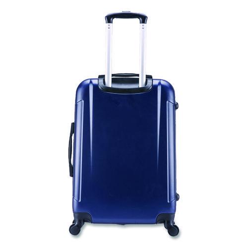 Image of InUSA Luggage IUPIL00M-BLU Pilot Hard Side Carry-On Suitcase, Four-Wheeled Spinner, 16.34 x 10.24 x 25.39, Blue