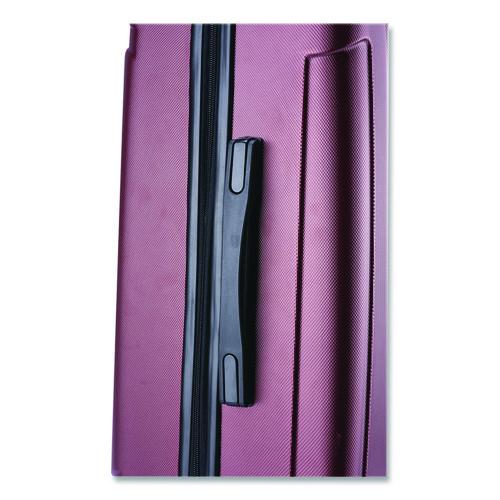 Image of InUSA Luggage IUPIL00M-WIN Pilot Hard Side Carry-On Suitcase, Four-Wheeled Spinner, 16.34 x 10.24 x 25.39, Wine