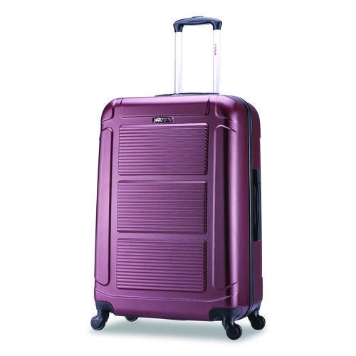Image of InUSA Luggage IUPIL00M-WIN Pilot Hard Side Carry-On Suitcase, Four-Wheeled Spinner, 16.34 x 10.24 x 25.39, Wine