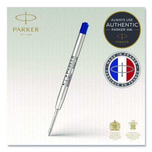 Image of Parker® 1950368 Refill For Parker Ballpoint Pens, Fine Conical Tip, Blue Ink
