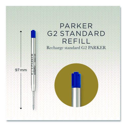 Image of Parker® 1950368 Refill For Parker Ballpoint Pens, Fine Conical Tip, Blue Ink