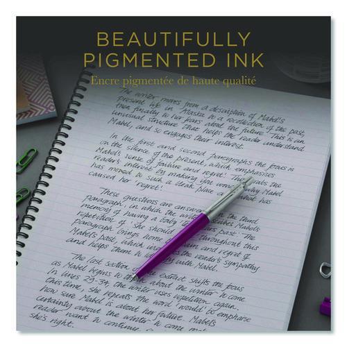 Image of Parker® 1950369 Refill For Parker Ballpoint Pens, Medium Conical Tip, Black Ink