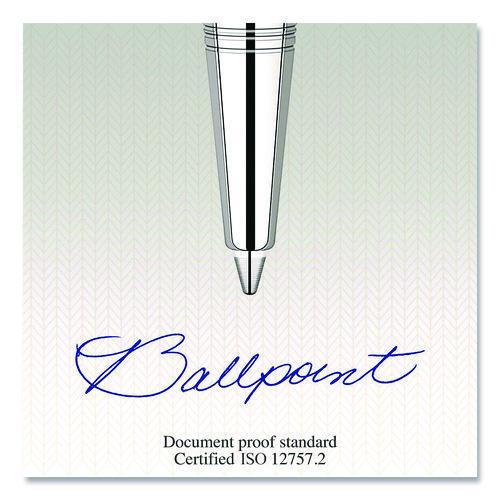 Image of Parker® 1950371 Refill For Parker Ballpoint Pens, Medium Conical Tip, Blue Ink