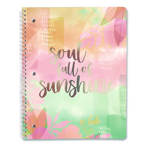 Image of Carolina Pad® 00001 Silver Lining Hardcover Journal, Medium/College Rule, Randomly Assorted Cover Color, (80) 10 x 8.5 Sheets