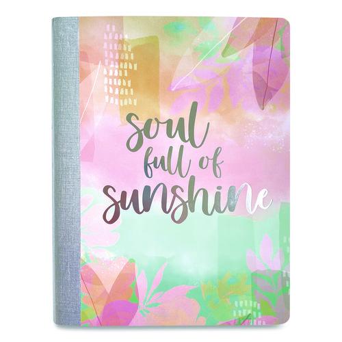 Image of Carolina Pad® 25007 Silver Lining Composition Book, Medium/College Rule, Randomly Assorted Cover Color, (100) 9.84 x 7.67 Sheets