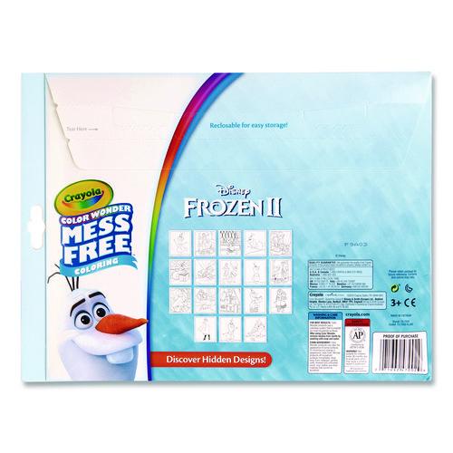 Image of Crayola® 75-7002 Disney Frozen 2 Color Wonder Kit, Includes Five Markers, Ages 3 and Up, 18 Pages
