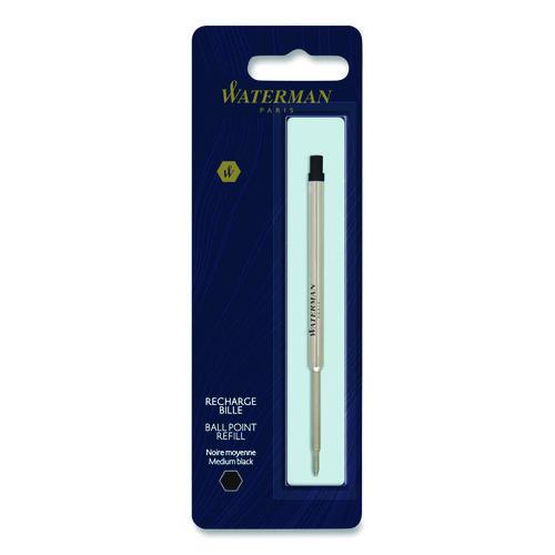 Image of Waterman S0944480 Refill For Waterman Ballpoint Pens, Medium Conical Tip, Black Ink