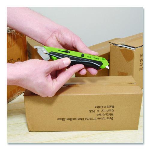 Image of Westcott® 17920-001 Dual-Sided Ceramic Box Opener, ABS Plastic Handle, Green