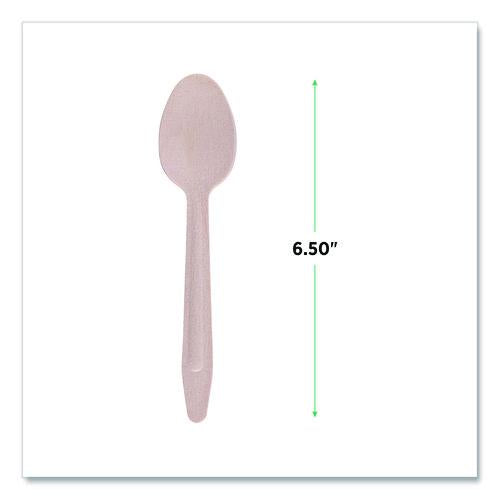 Image of Eco-Products® EP-S213-W Wood Cutlery, General Purpose Spoon, Natural, 500/Carton
