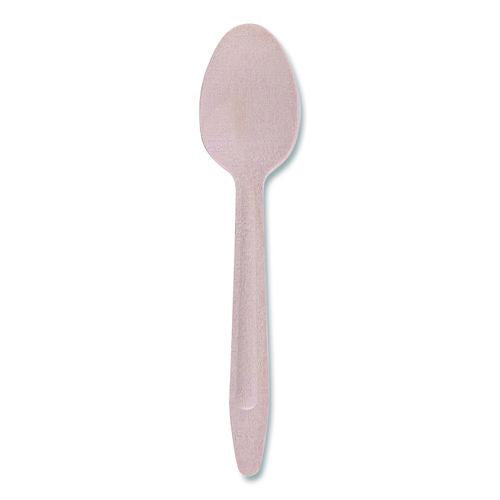 Image of Eco-Products® EP-S213-W Wood Cutlery, General Purpose Spoon, Natural, 500/Carton