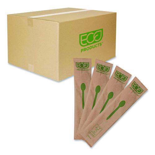 Image of Eco-Products® EP-S213-W Wood Cutlery, General Purpose Spoon, Natural, 500/Carton