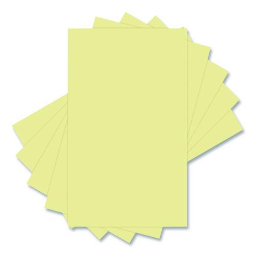 Image of Lettermark 94292RM Colors 30% Recycled Colored Paper, 20 lb Bond Weight, 8.5 x 14, Canary, 500/Ream