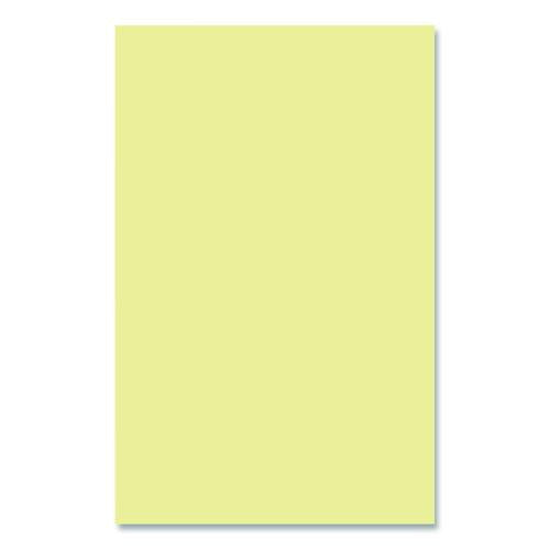 Image of Lettermark 94292RM Colors 30% Recycled Colored Paper, 20 lb Bond Weight, 8.5 x 14, Canary, 500/Ream