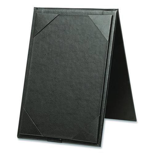 Image of Excello Global Products® SPLS-MENU-5X7A Table-Top Menu Holder, For 5 x 7 Menus, 5.6 x 7.6 Holder, Black