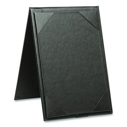Image of Excello Global Products® SPLS-MENU-5X7A Table-Top Menu Holder, For 5 x 7 Menus, 5.6 x 7.6 Holder, Black