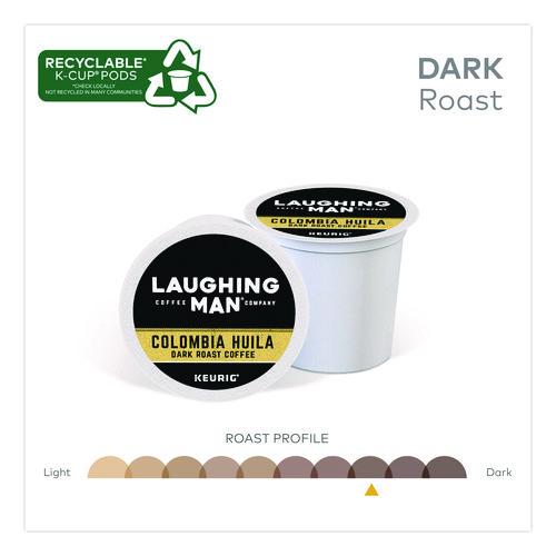Image of Laughing Man® Coffee Company 5000345773 Colombia Huila K-Cup Pods, 22/box